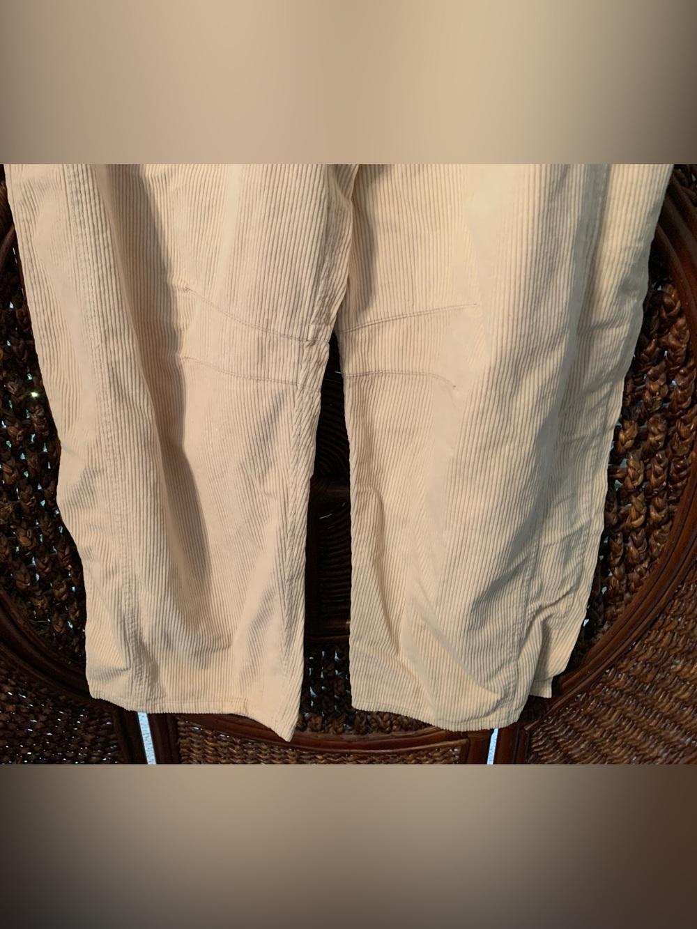 NEW Free People Size 29 We the Free Good Luck Mid Rise Cord Barrel Jeans $128 - Picture 14 of 16